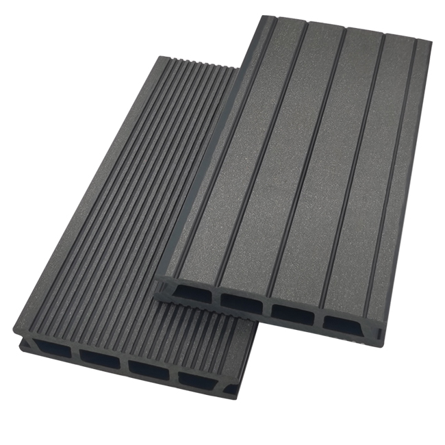 26x146mm piso de piso de piscina Eco WPC Terrace Decking Composite Black Decking